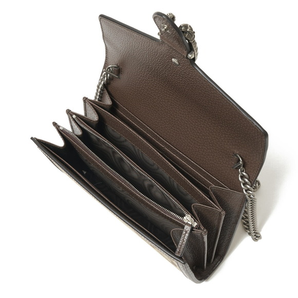 Gucci Love Parade Long Wallet Coin Brown - Picture 5 of 6